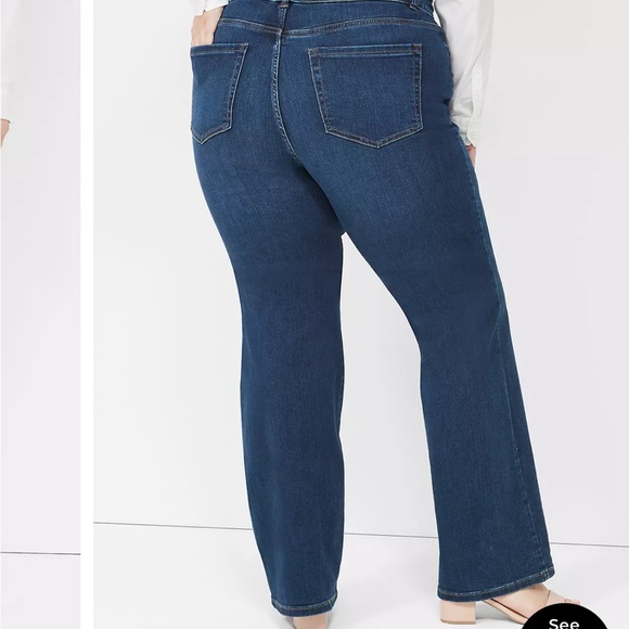 Lane Bryant Tighter Tummy Fit High-Rise Boot Jean - Picture 2 of 5